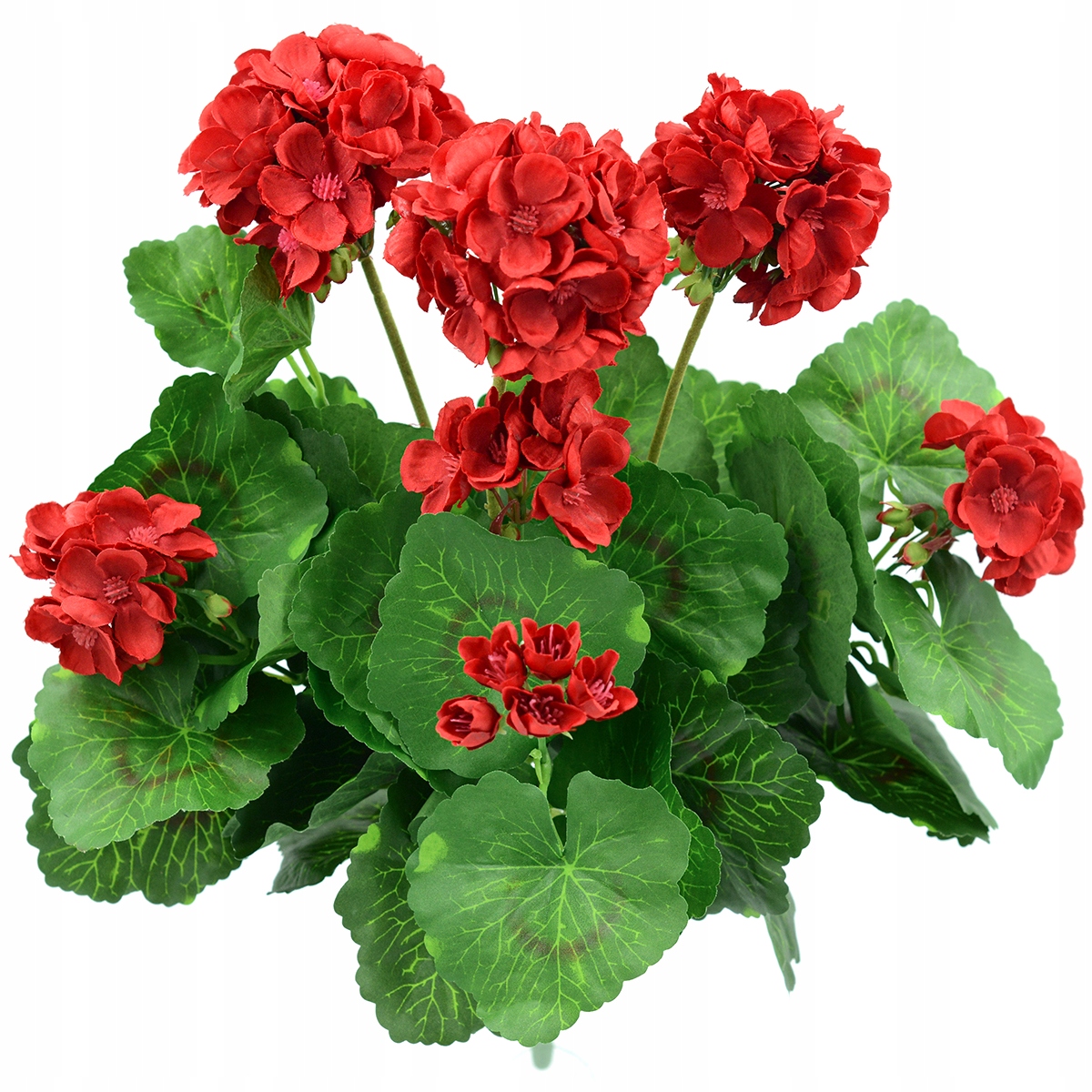 

Pelargonia Czerwona Gałązka Bukiet Sztuczne Kwiaty