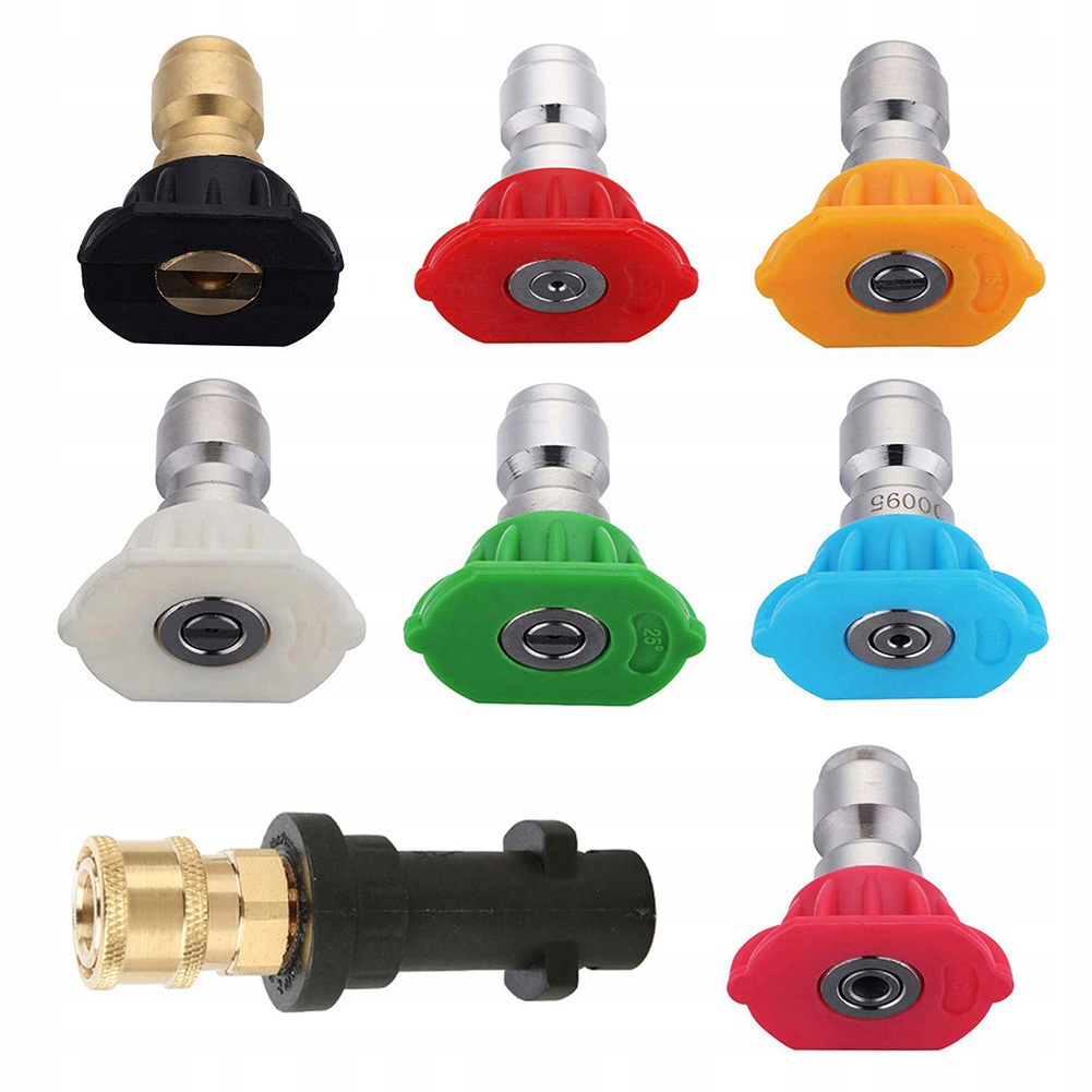 Адаптер для пістолета + 7 насадок для Karcher