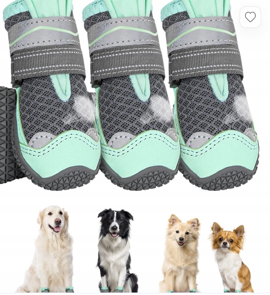 Levně Ochranné chrániče na tlapky Eyein Dog, 4 kusy