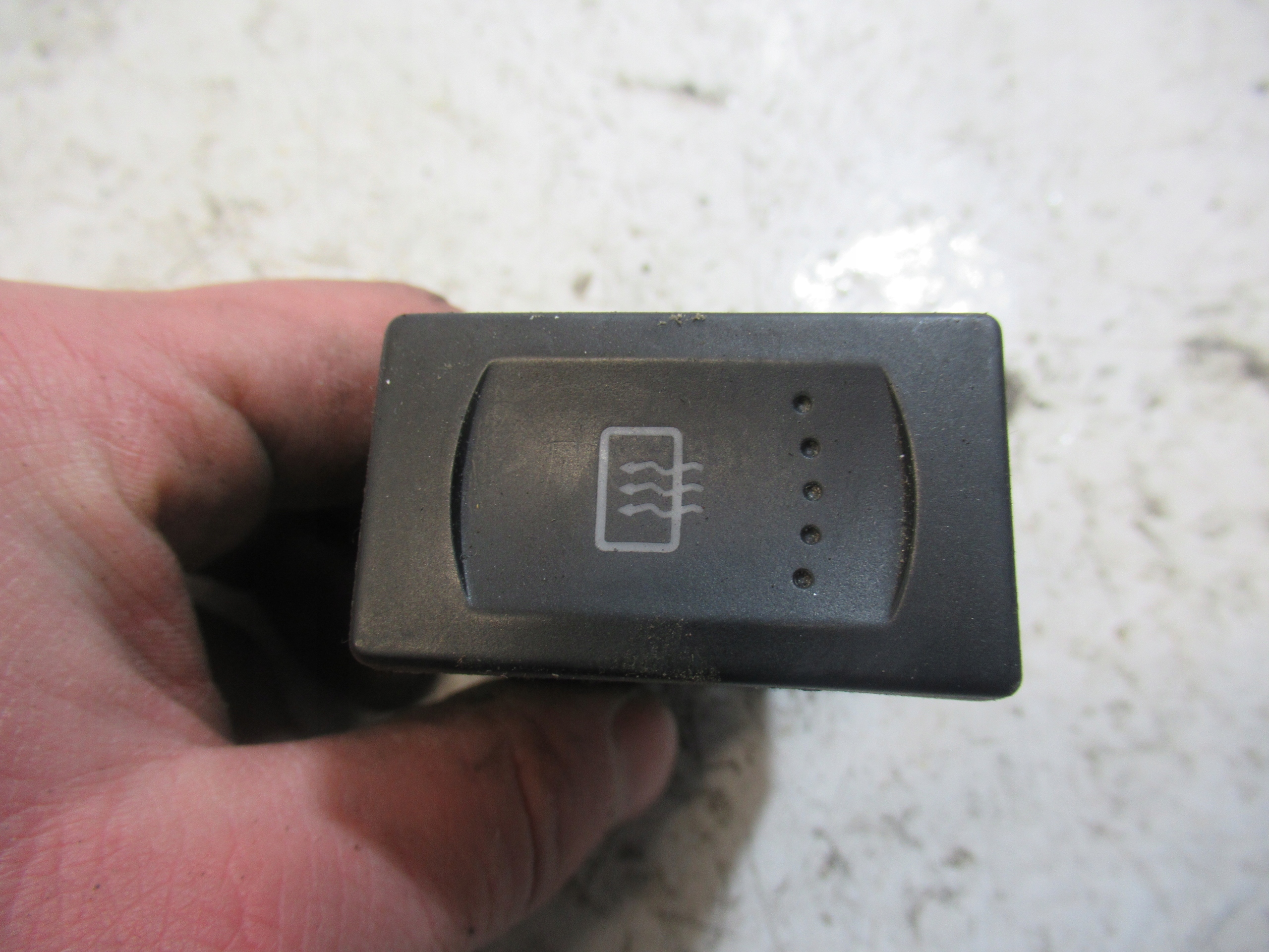 switch of the heating windows SEAT ALHAMBRA 7M395962
