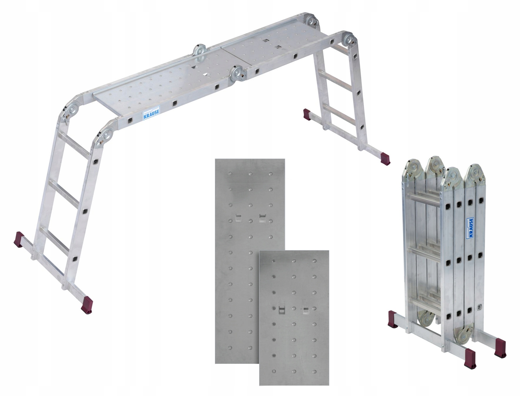 Krause 085214 Drabina Przegubowa Corda 4X3 Z Platforma