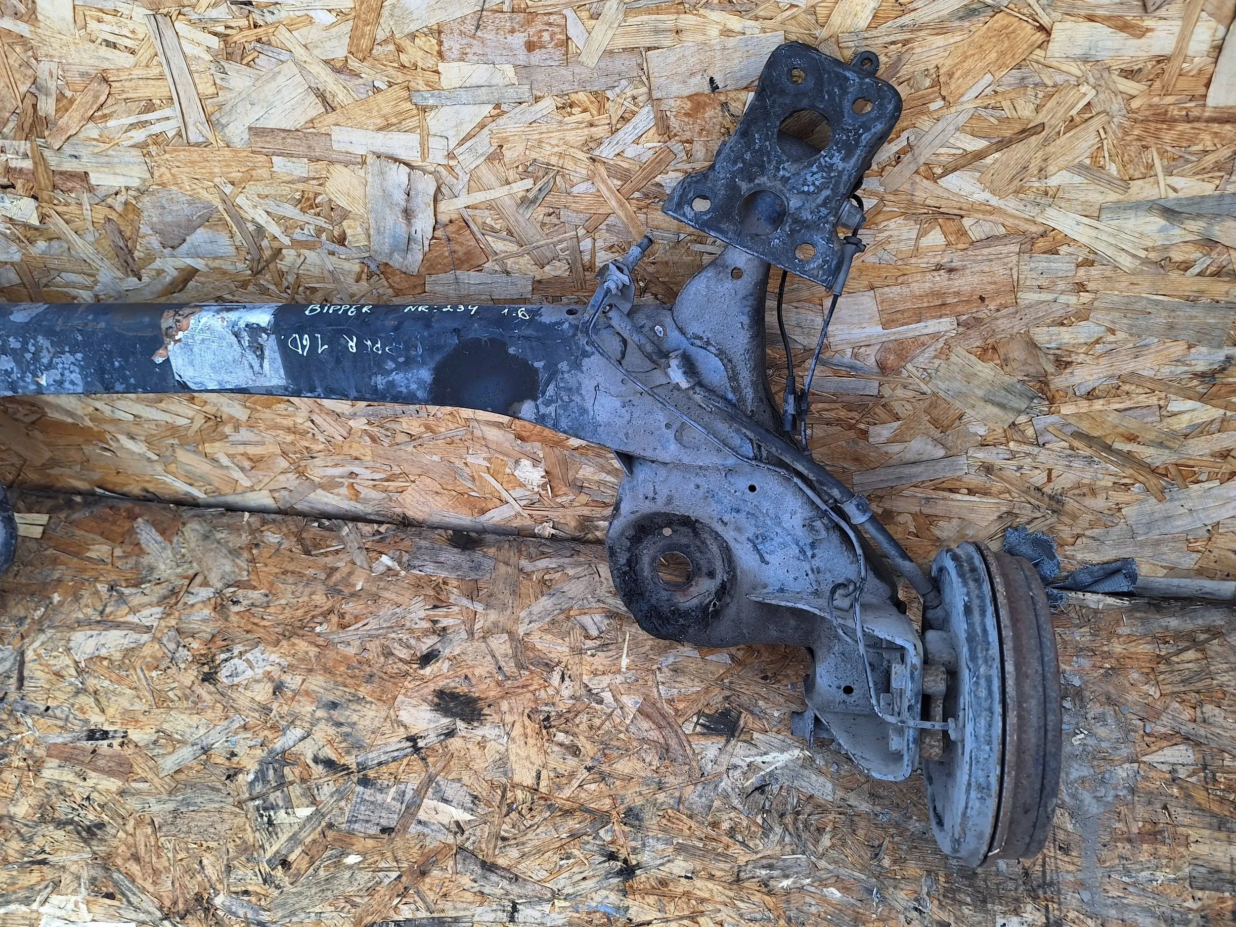 axis springing rear part Fiat Fiorino Nemo Qubo 07