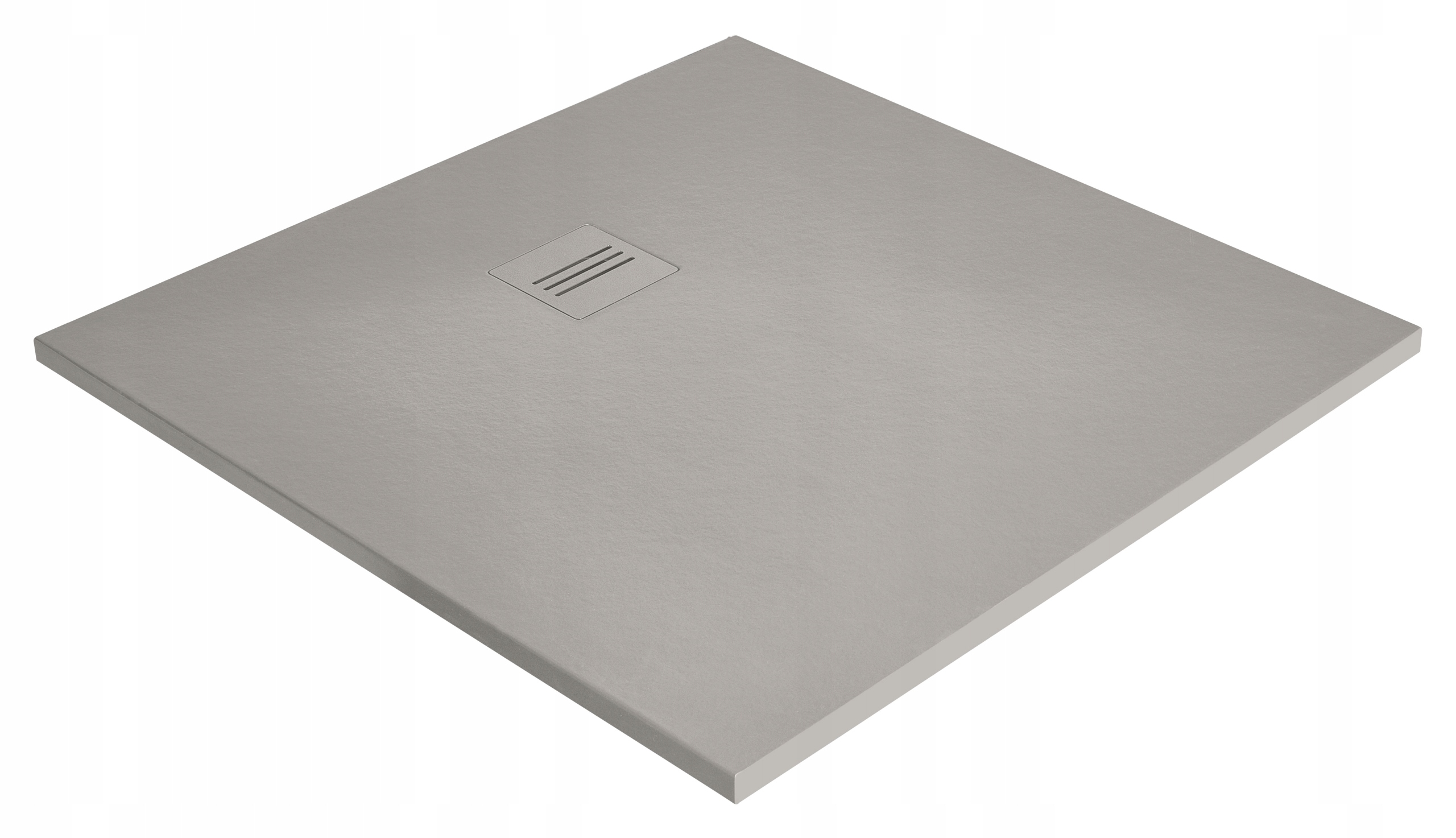 Brodzik kwadratowy z konglomeratu marmurowego KyntosC 90x90 Cemento Radaway