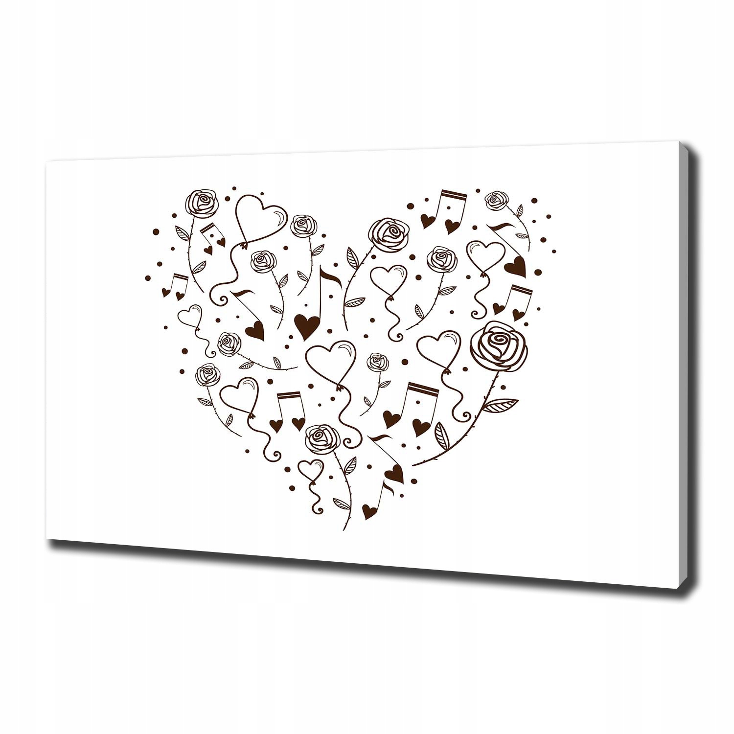 

Foto obraz ze zdjęcia do salonu Serce 100x70 cm