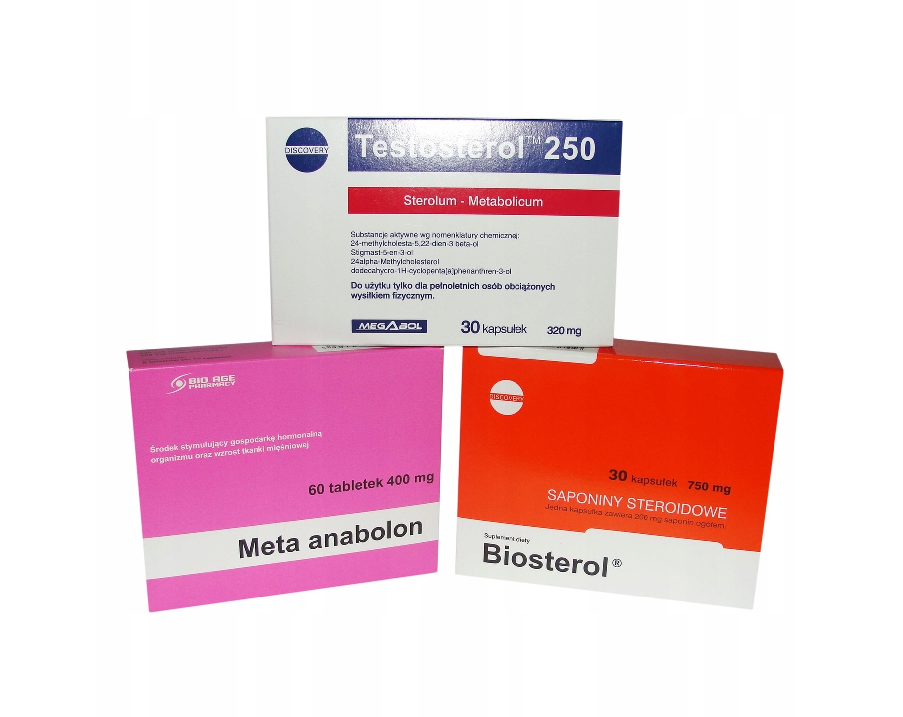 Testosteronové steroly pískavice Strong sada svalová hmota svalová síla