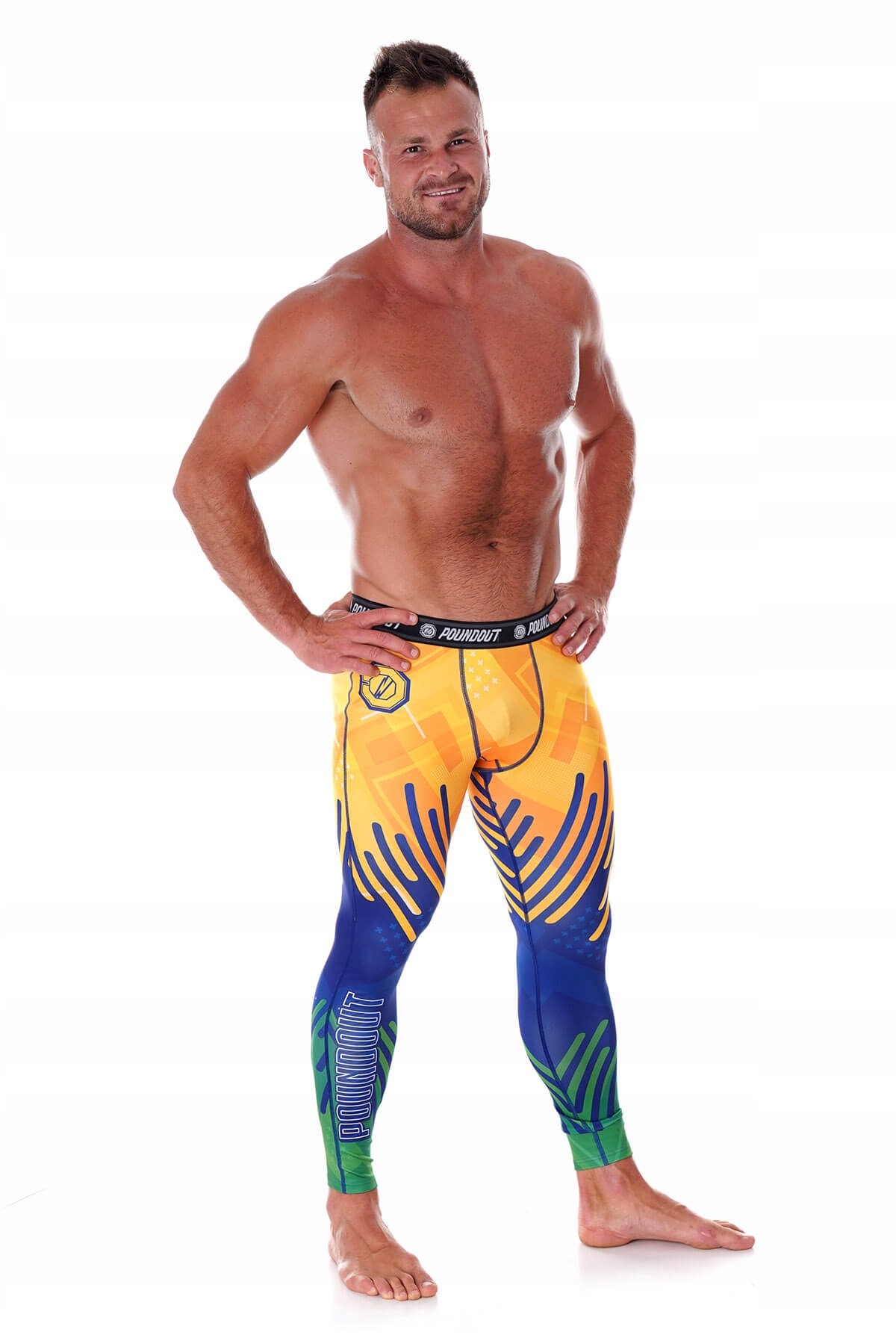 Legginsy męskie Rio De Janeiro L
