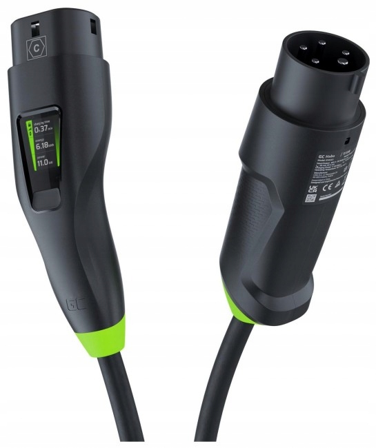 Ładowarka Mobilna EV Green Cell Habu Typ 2 11kW 7m