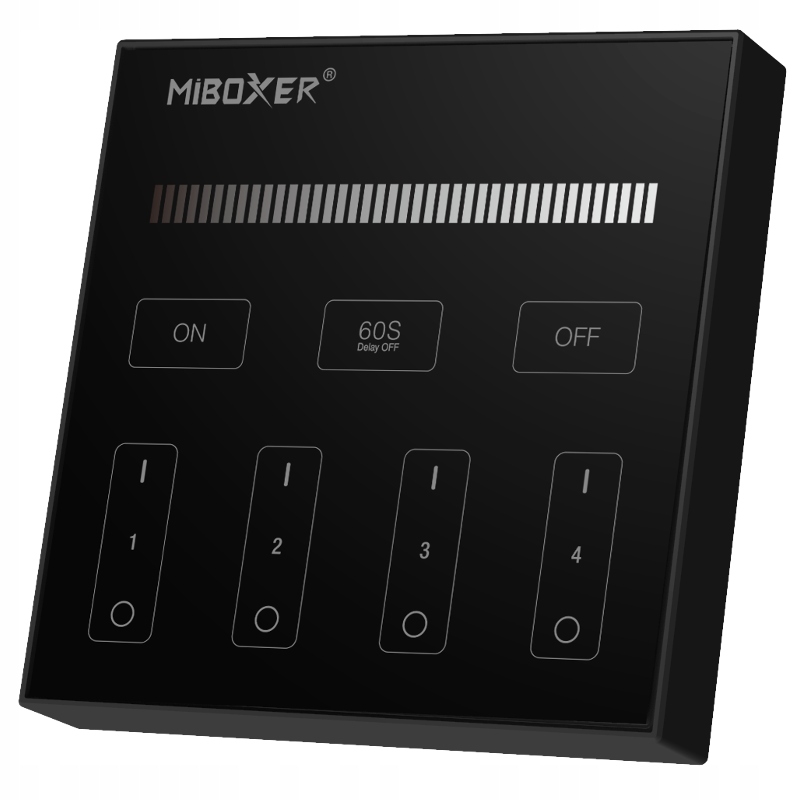 Pilot Dotykowy Naścienny Strefowy MONO MiLight