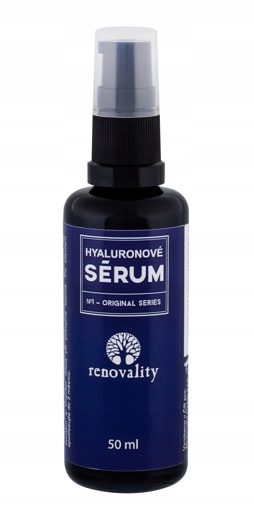 Renovality Hyaluronové sérum 50ml s dávkovačem