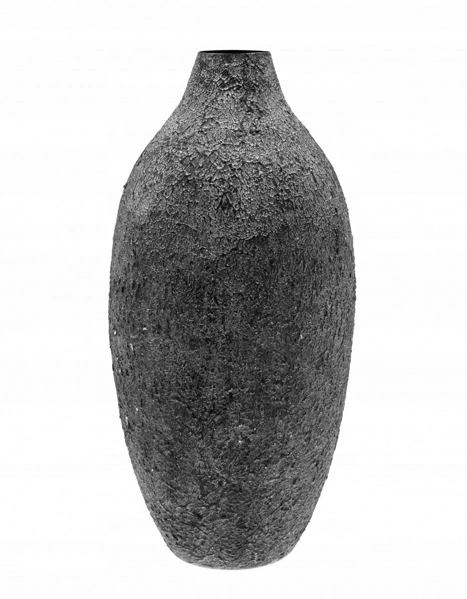 Villa Collection Torden Váza Podlahová 62,5 cm Kovová Čierna