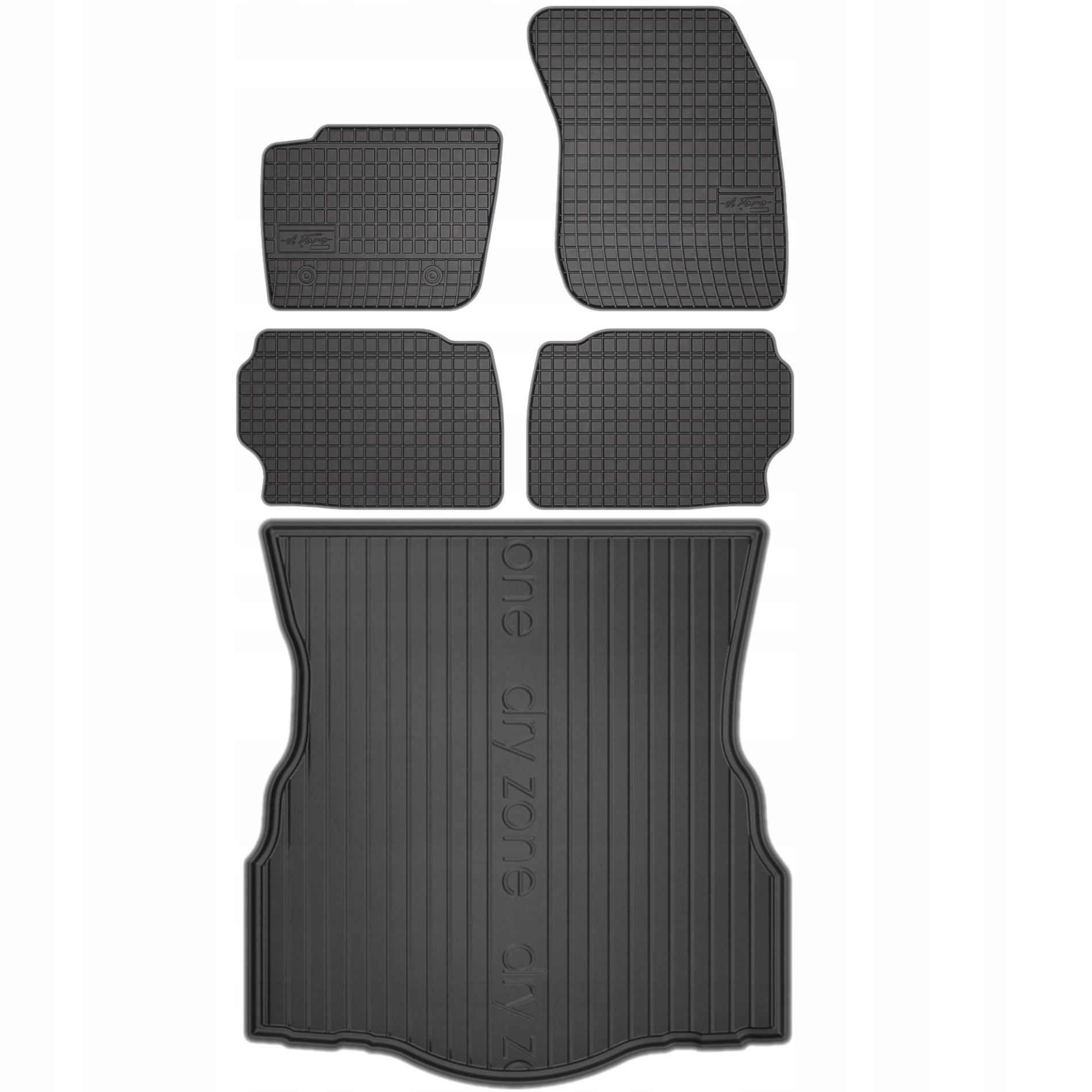 Gumové rohože rohožka do batožinového priestoru Ford Mondeo V Liftb 15- bez regulácie podlahy