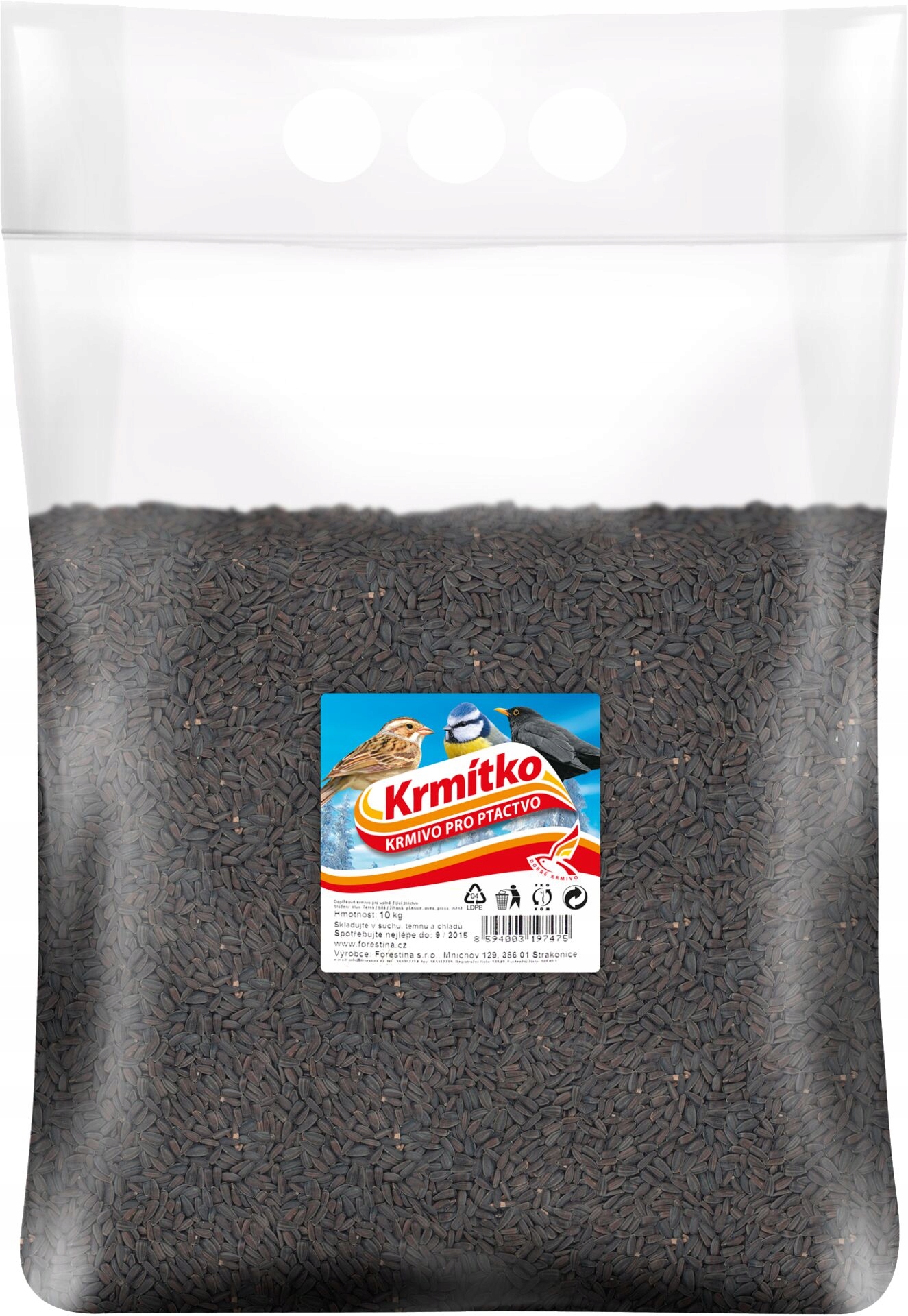 Levně Slunečnice černá Krmítko 10kg