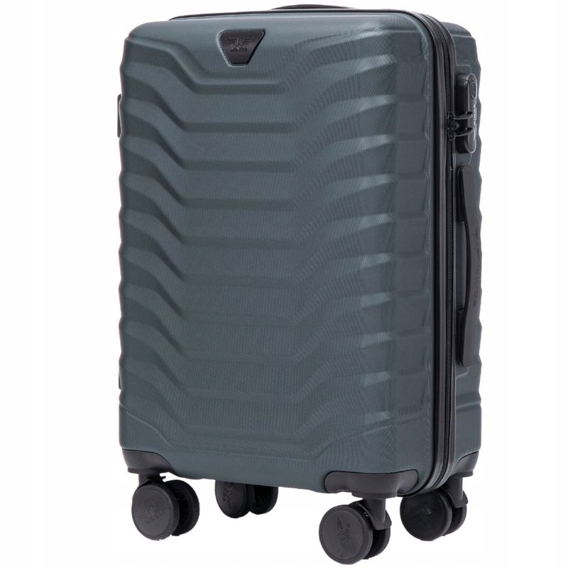 Walizka Wings Abs Kabinowa 20" Peafowl 38L Dark Green