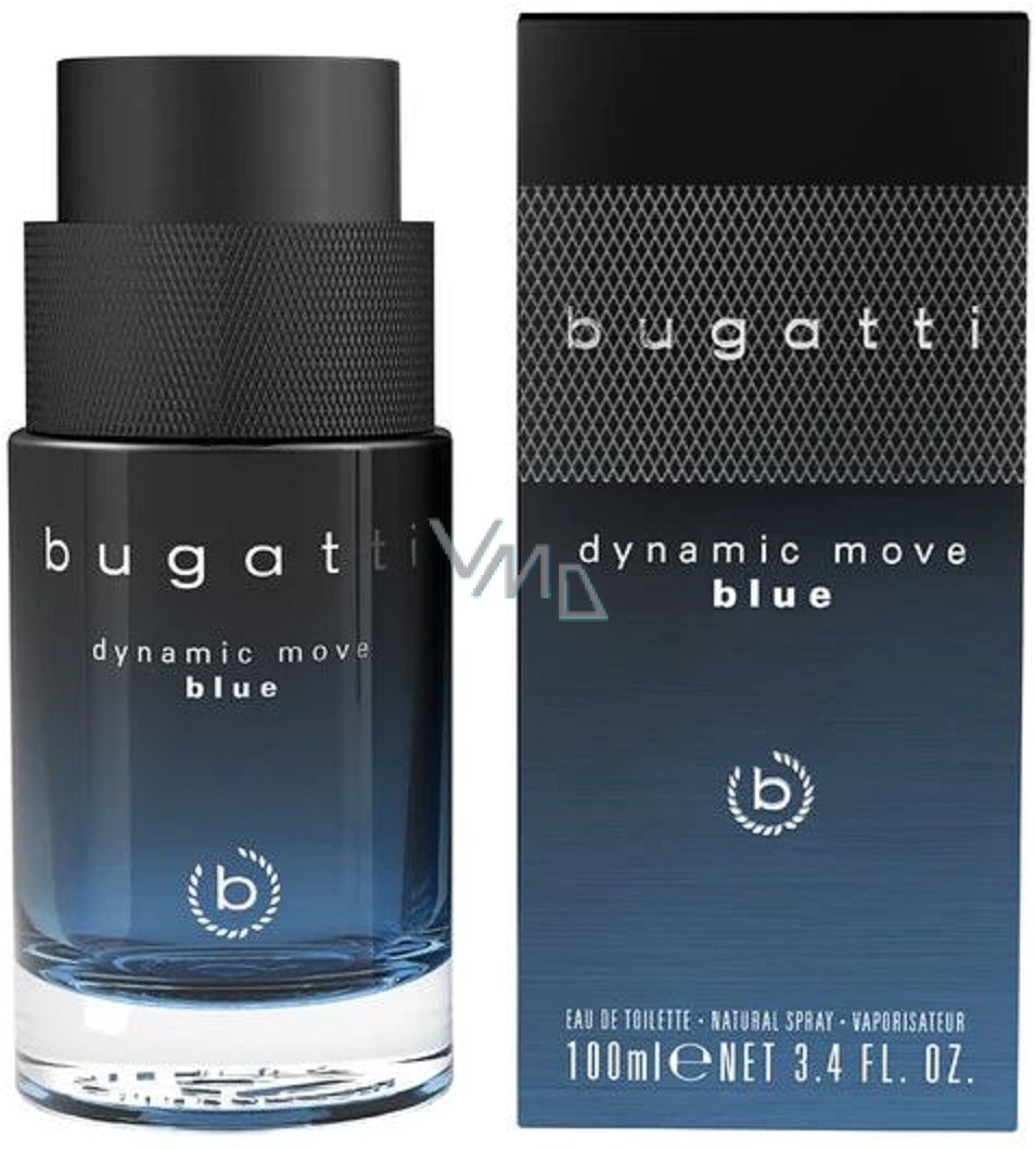 Bugatti Dynamic Move Blue toaletní voda 100 ml