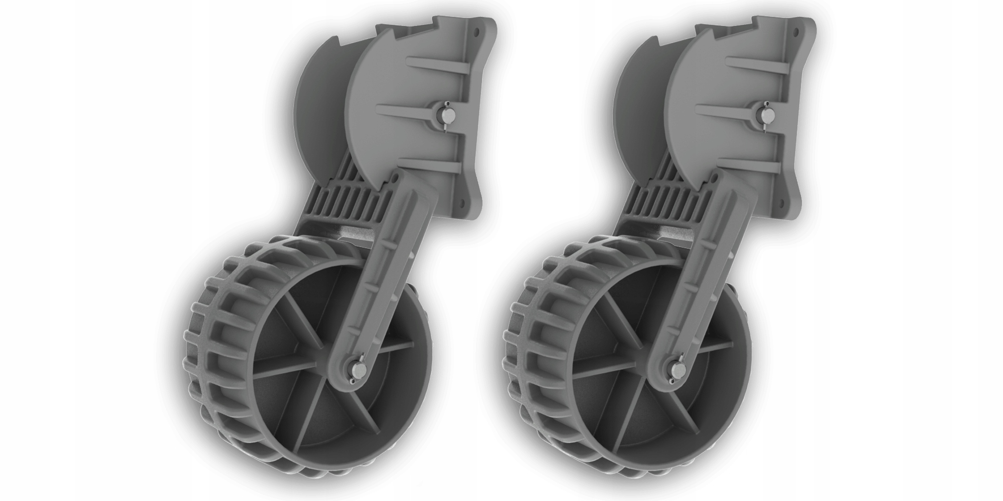 Kółka transportowe plastikowe Kolibri