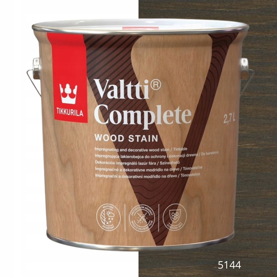 Tikkurila Lakierobejca Valtti Complete 2,7L Kolor 5144