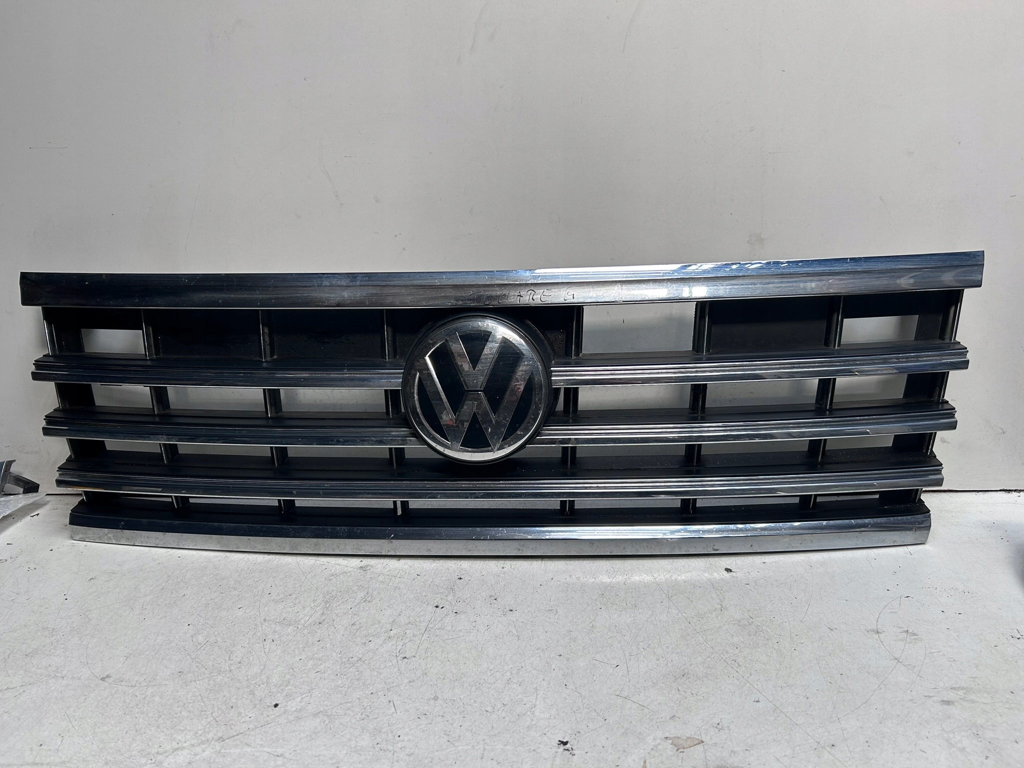 VW Touareg III Kühlergrill FRONTGRILL Kühlergitter 760853653E - Thumbnail 1