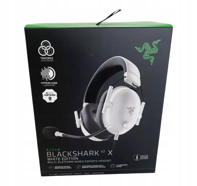 Słuchawki Nauszne Blackshark V2 X Biały