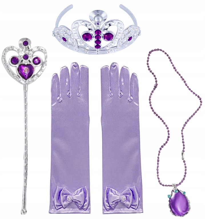 

Zestaw Diadem Berło Amulet Księżniczka Zosia Sofia