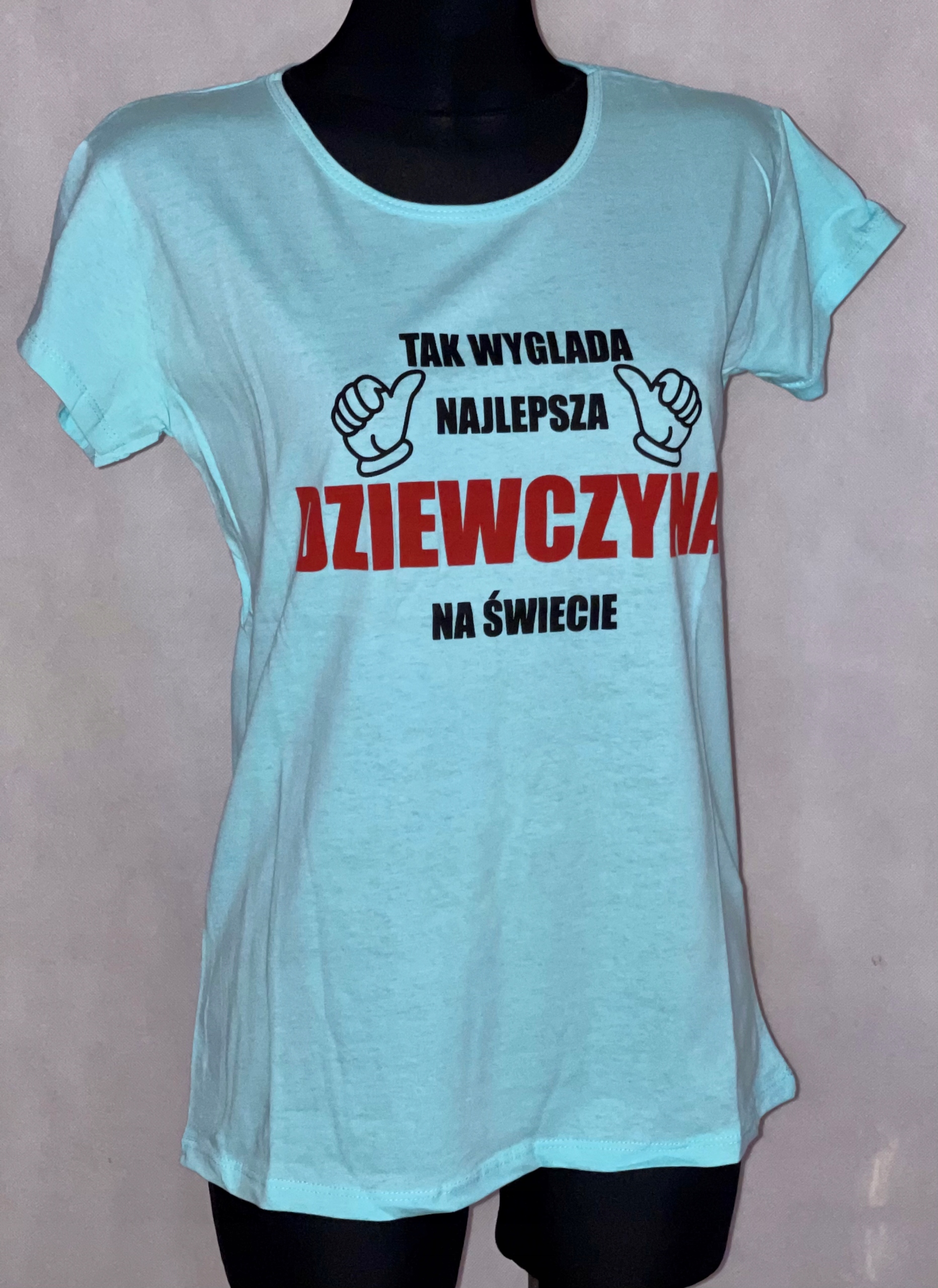 

Modna bluzka koszulka t-shirt napisy rozmiar M