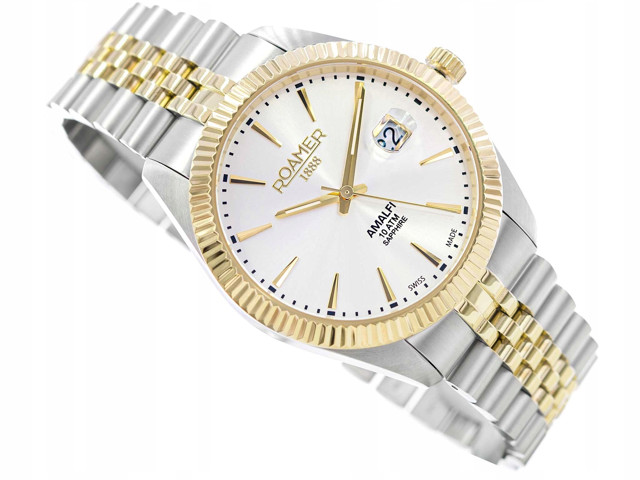 Pánské Hodinky Roamer 852833 47 11 20 Na Náramku 100 M