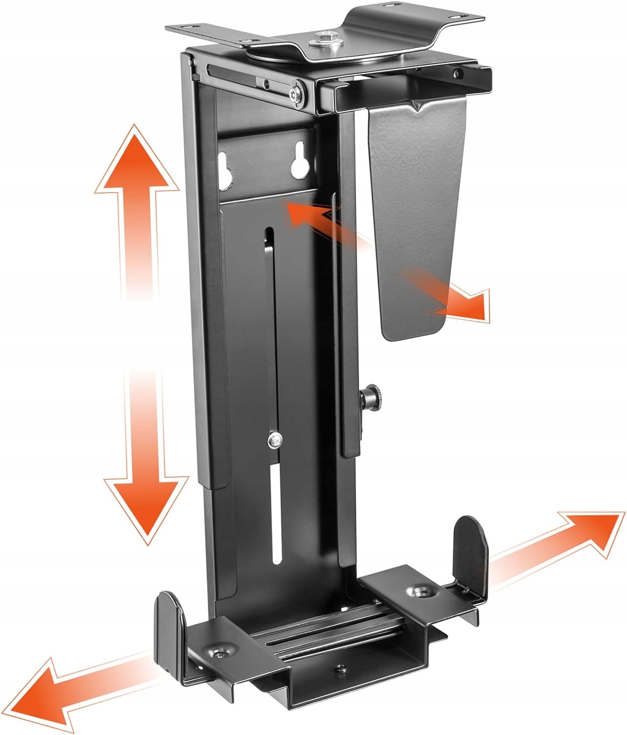 Putorsen CPB-17 Regulowany uchwyt do obudowy komputera na ścianę pod biurko