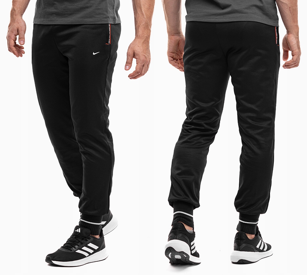 Nike pánské tréninkové sportovní tepláky s logem, pohodlné bavlna vel. M