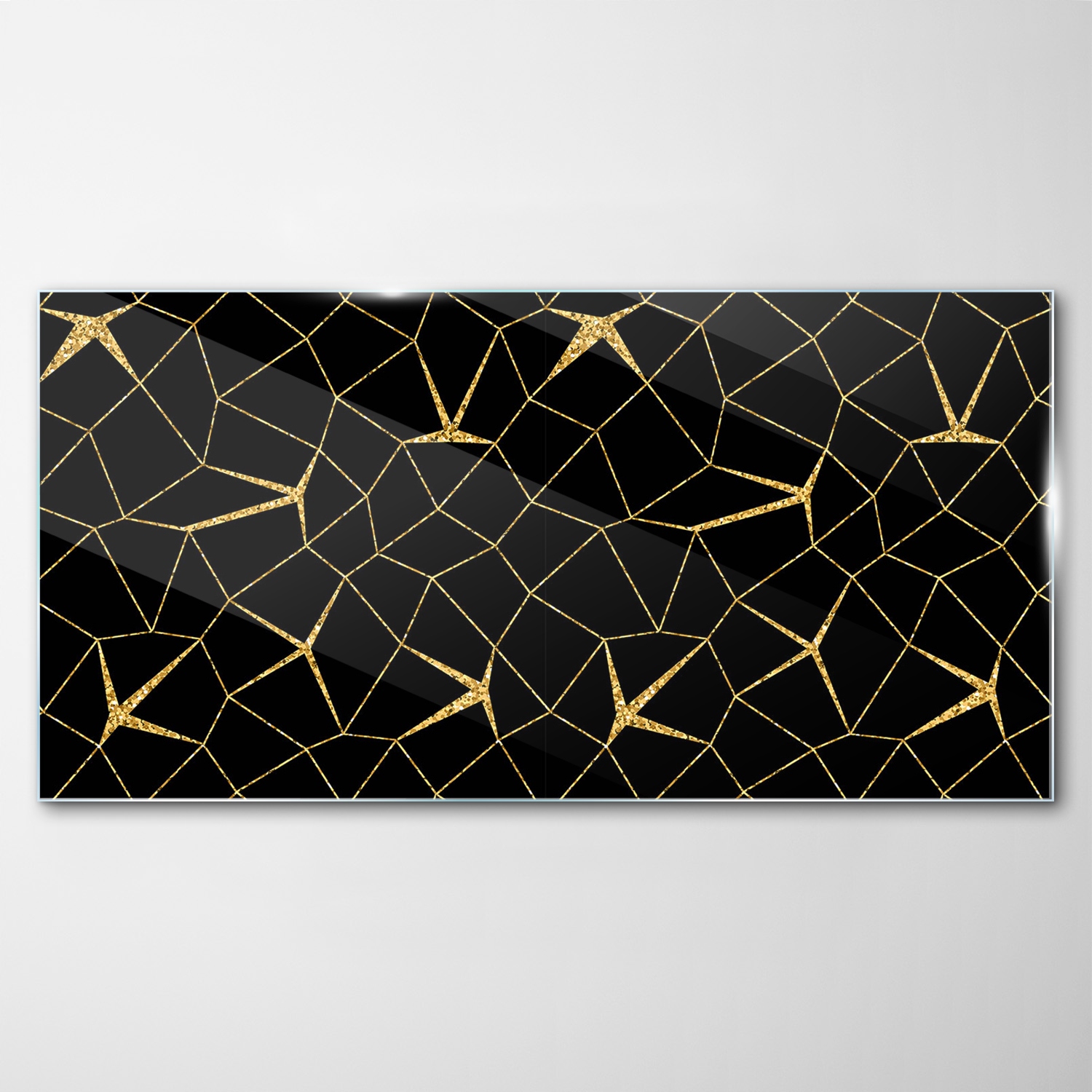 Sklenený obraz Dekor Mozaika Vzor Abstrakcia 100x50