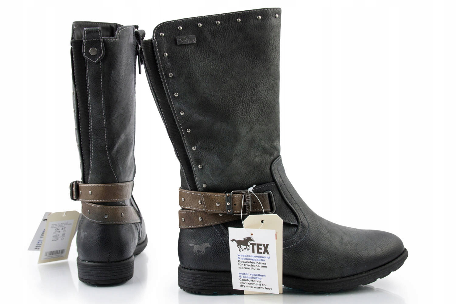 

Buty Mustang damskie botki ocieplane r. 37