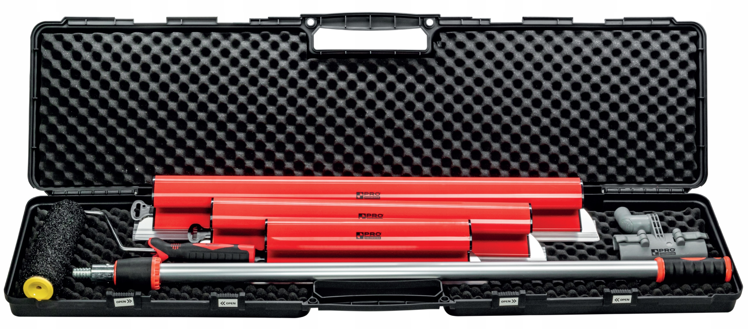 Zestaw Noży Do Gładzi Walizka Pro Szpachle Wymienne Ostrza 7 Elementów