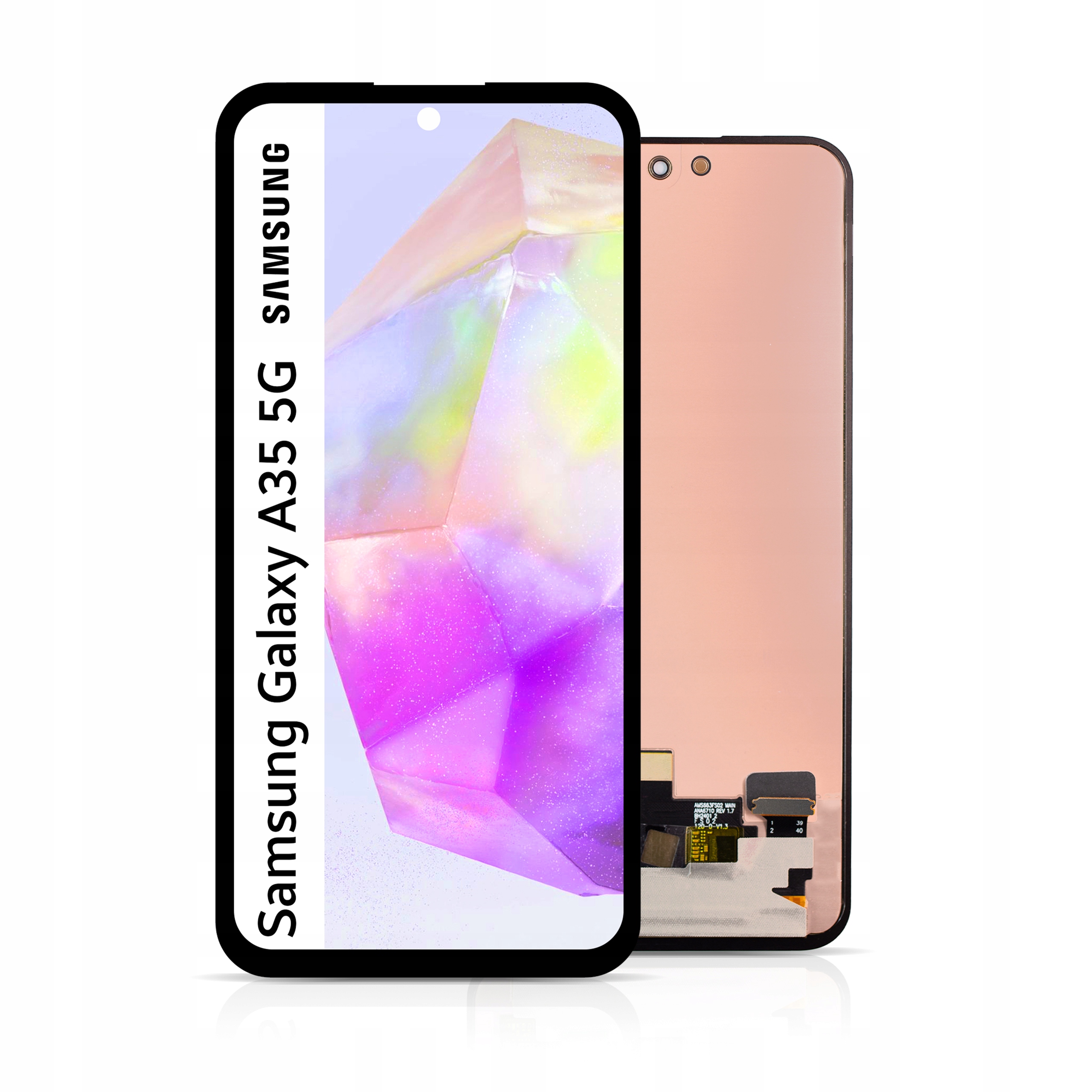 SM-A356E LCD pre Samsung A35 5G Oled displej Big Size