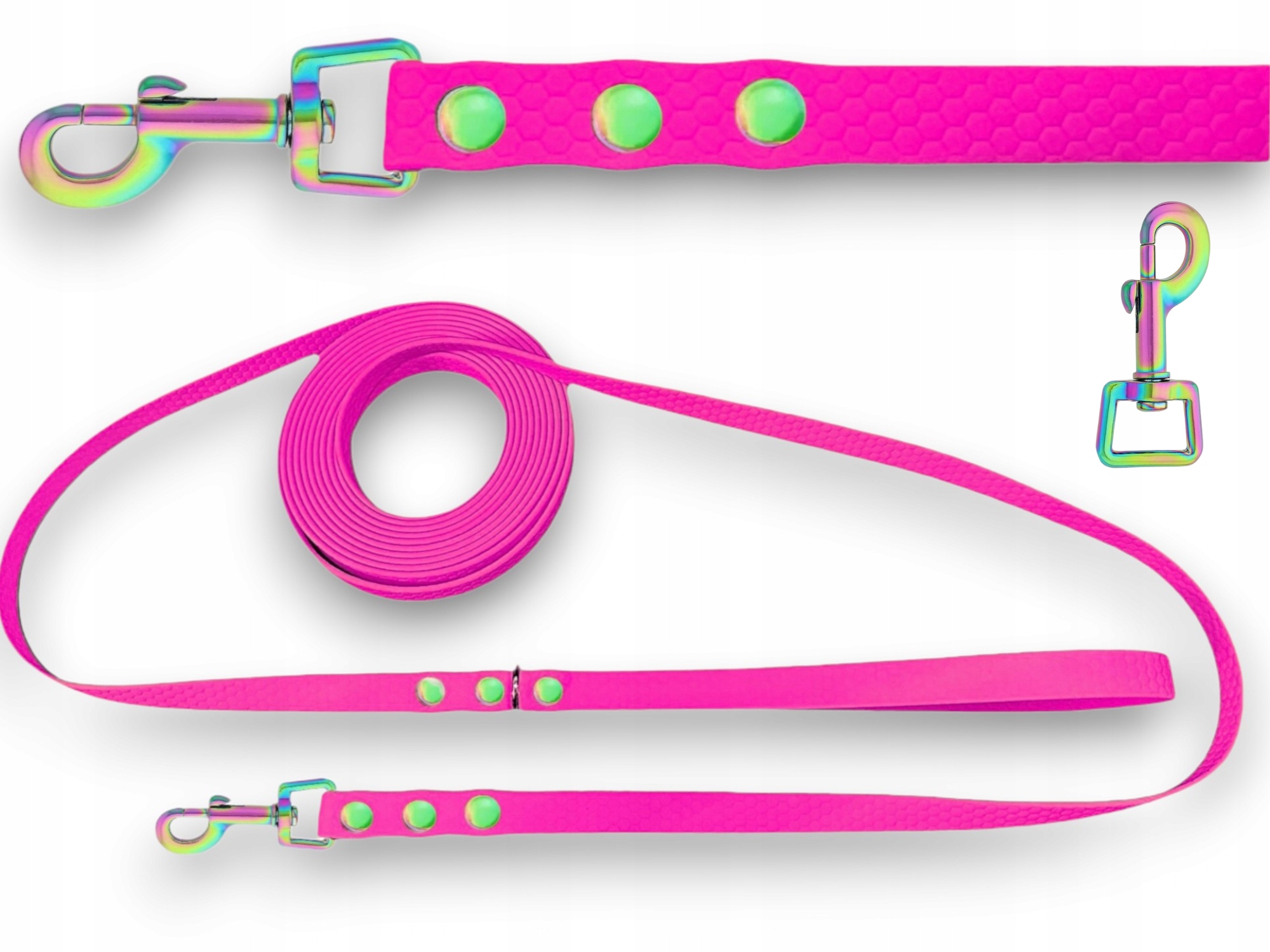 Vodítko Měkké Tréninkové Poutko Biothane Pvc Hexa Pro Psa 15 M 16 MM