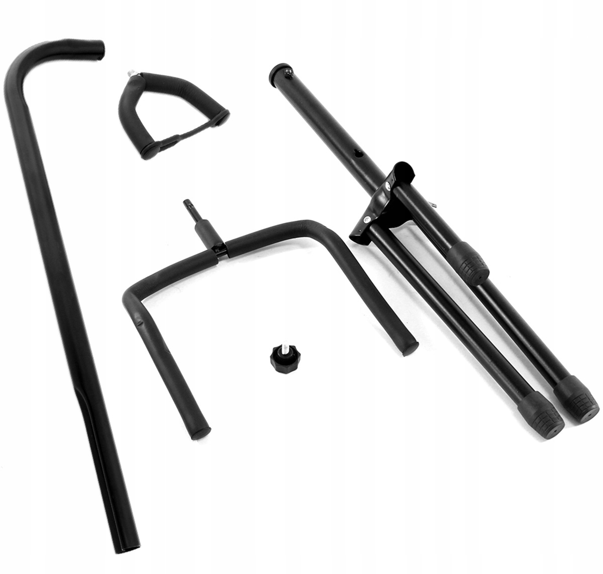 WIESZAK GITAROWY HAK UCHWYT STOJĄCY STATYW NA GITARĘ STALOWY CZARNY SG1 Marka Aptel