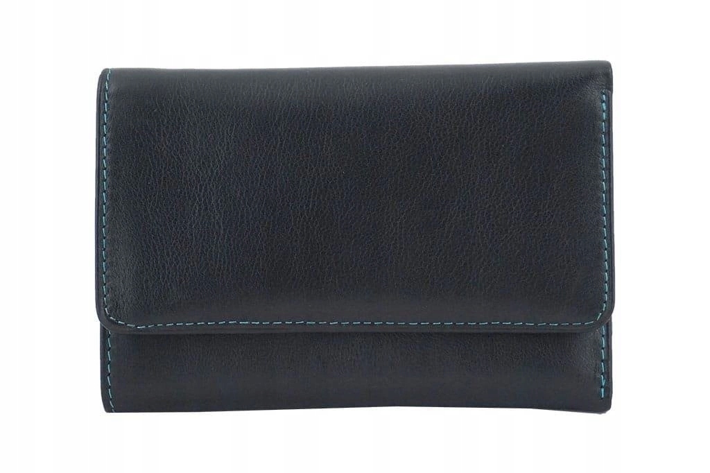 Peněženka z přírodní kůže Barberini's černá