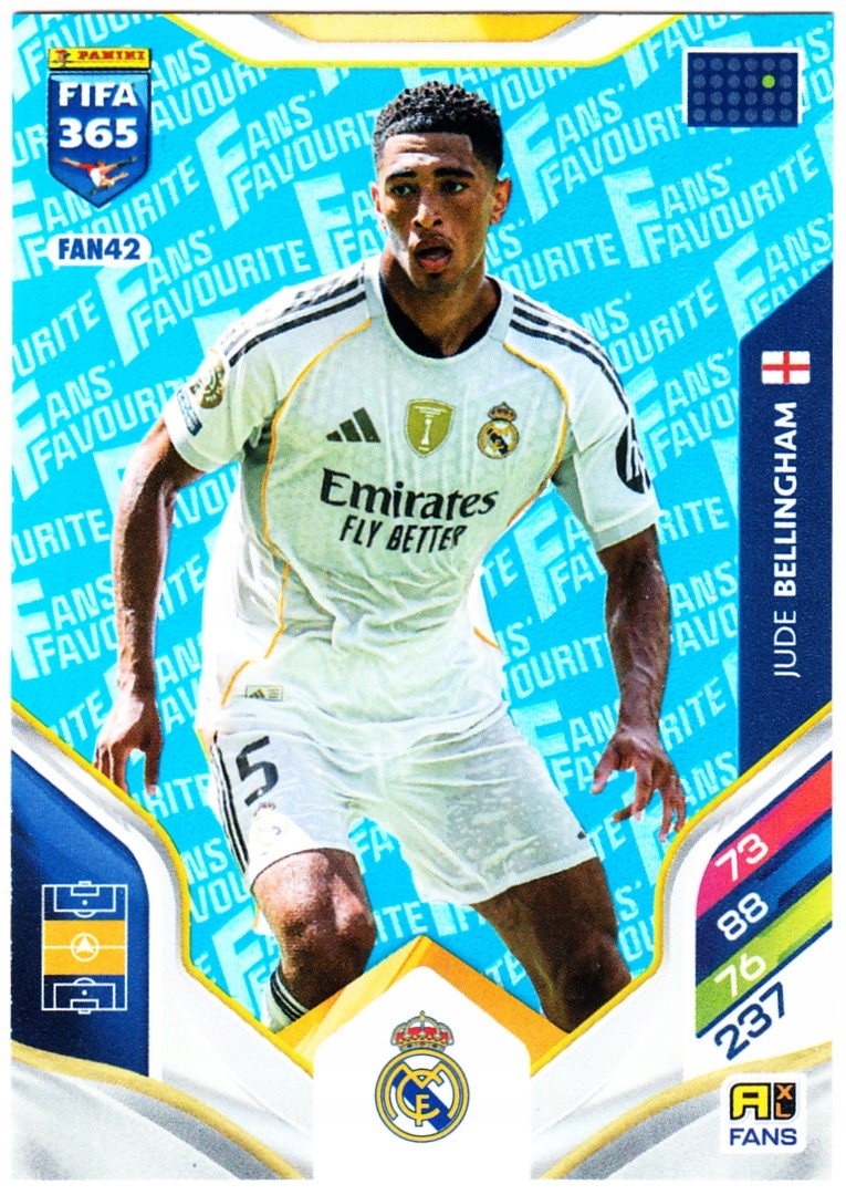 Fifa 365 2026 Fans' Favourite Jude Bellingham FAN42