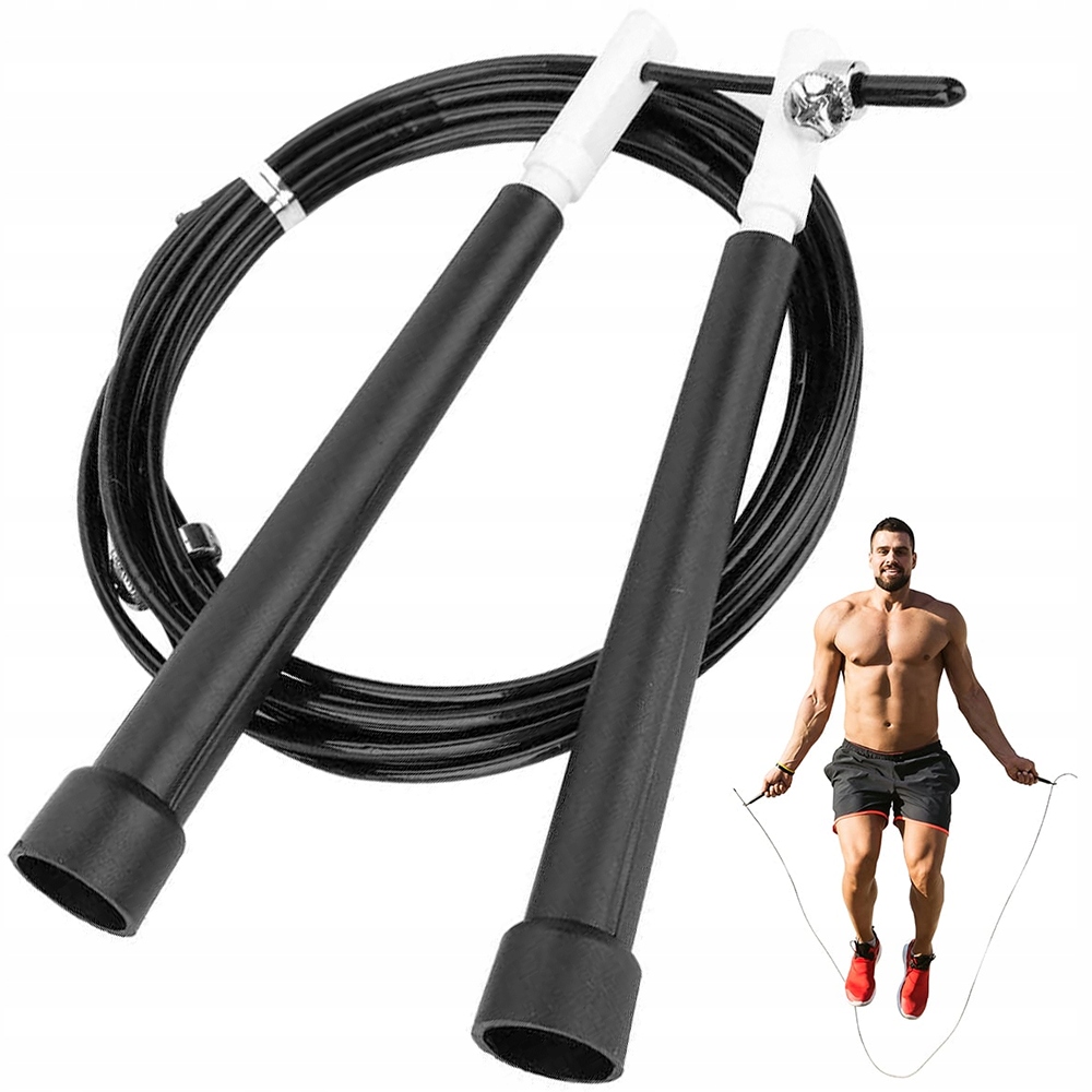 

Skakanka Regulowana Crossfit Fitness Bokserska