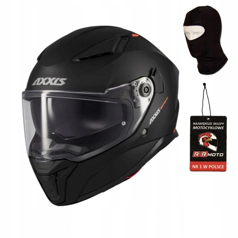 Motocyklová prilba Axxis Panther Sv Solid A1 Matt Black čierna matná Darčeky
