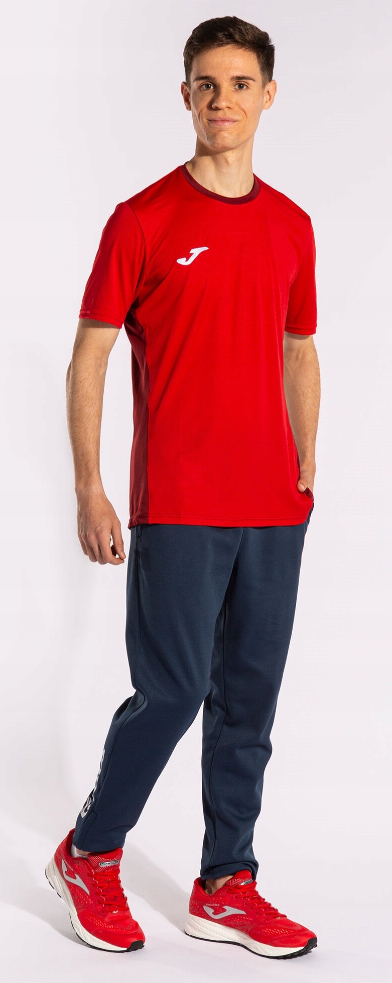 KOSZULKA SPORTOWA DO TENISA SQUASHA PADLA MĘSKA JOMA T-SHIRT TRENINGOWY Rozmiar S