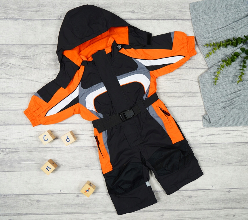 ZIMOWY KOMBINEZON 1cz. TERMO pomarańczowy r.98 Rodzaj zimowy