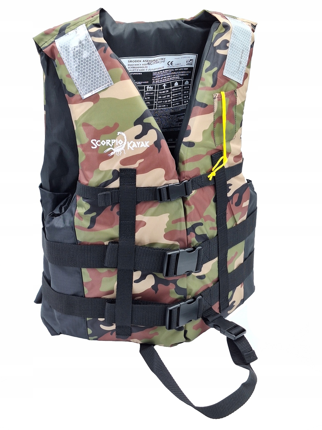 Kapok Kamizelka Asekuracyjna Wędkarska Na Kajak Łódź Łódkę Moro S/m