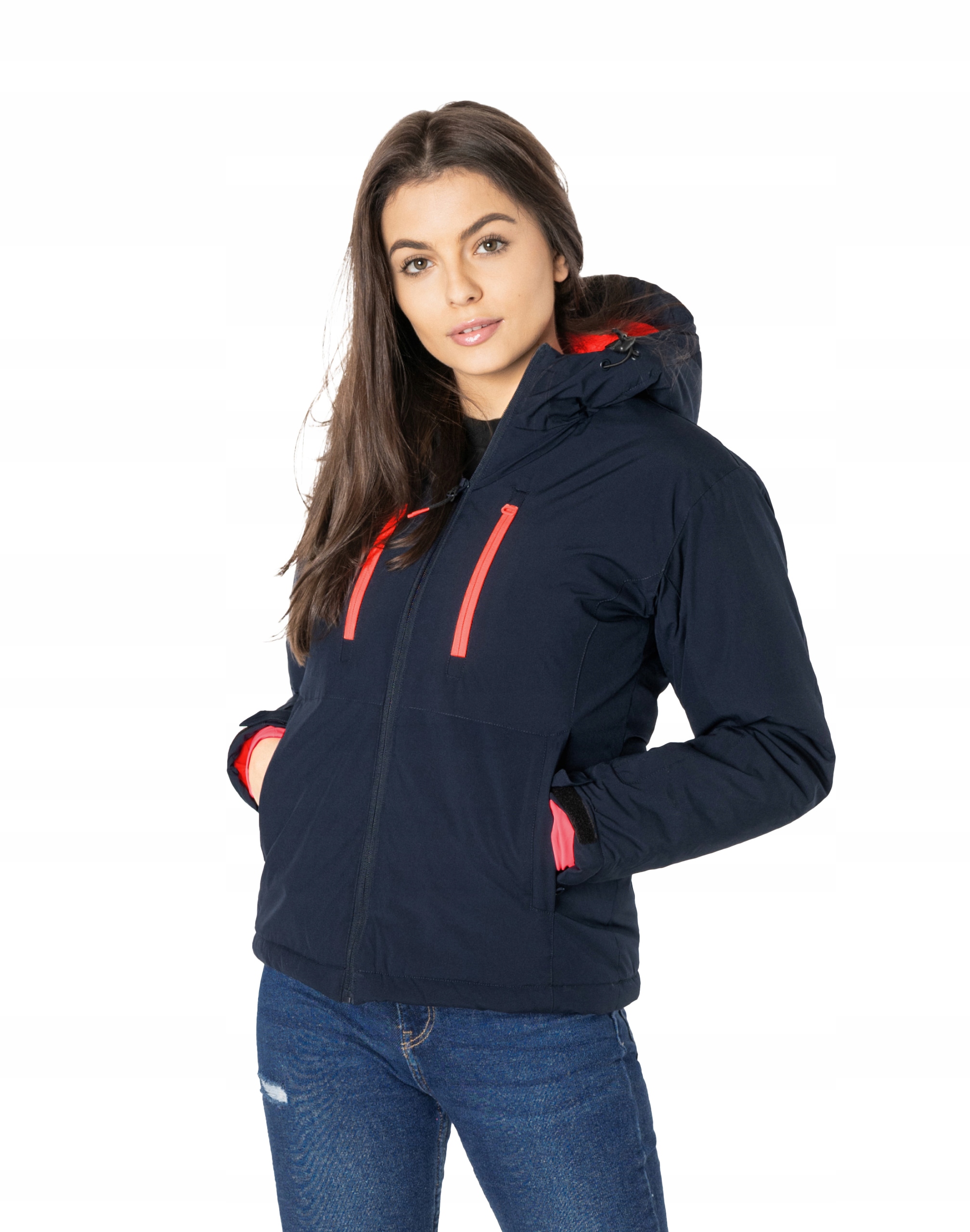 Termoaktywna Kurtka Narciarska Damska Sportowa na Narty Snowboard H012-02 S