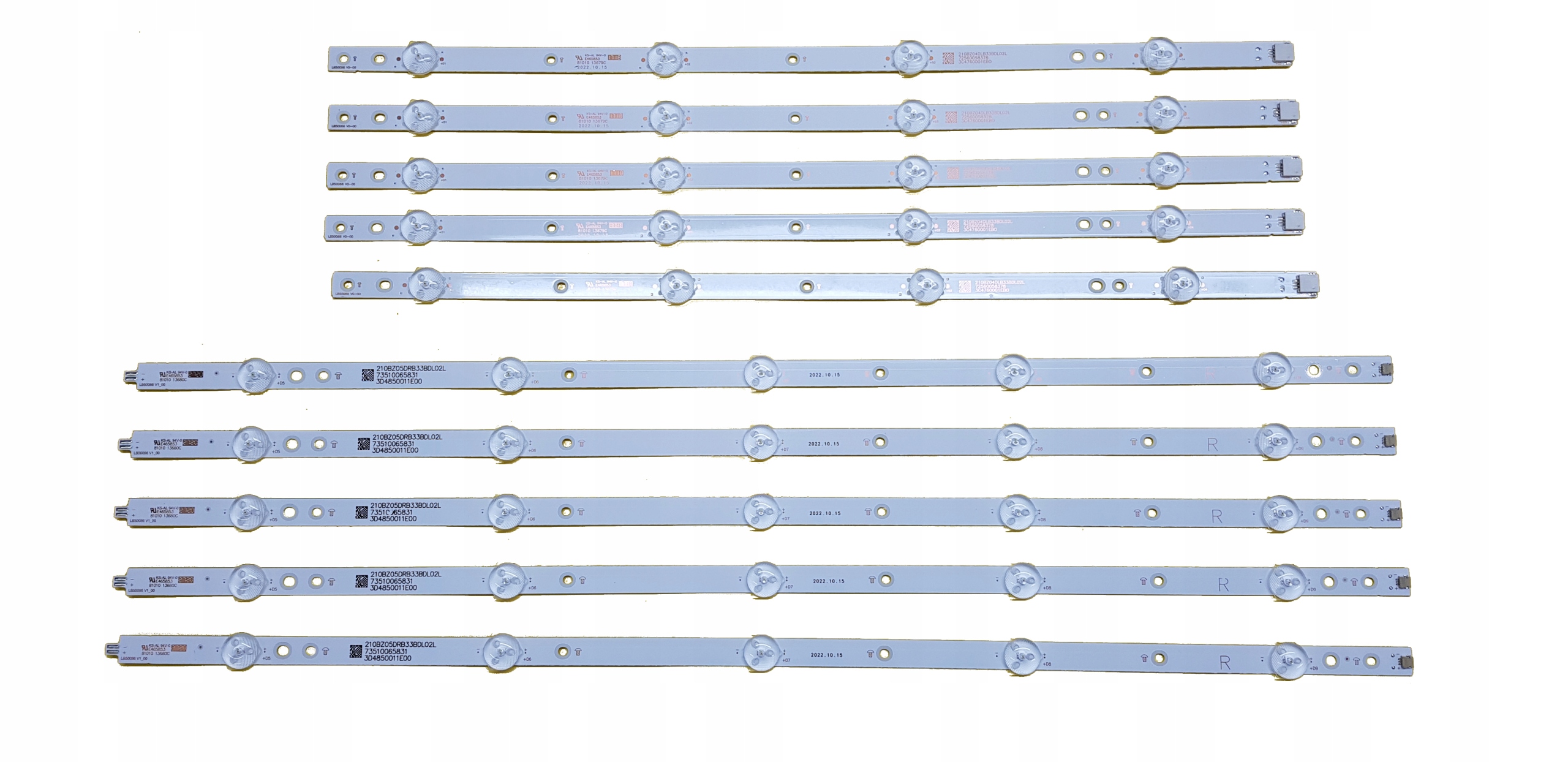 LISTWY LED PHILIPS 50PUS6272 50PFK6550/12 50PUS