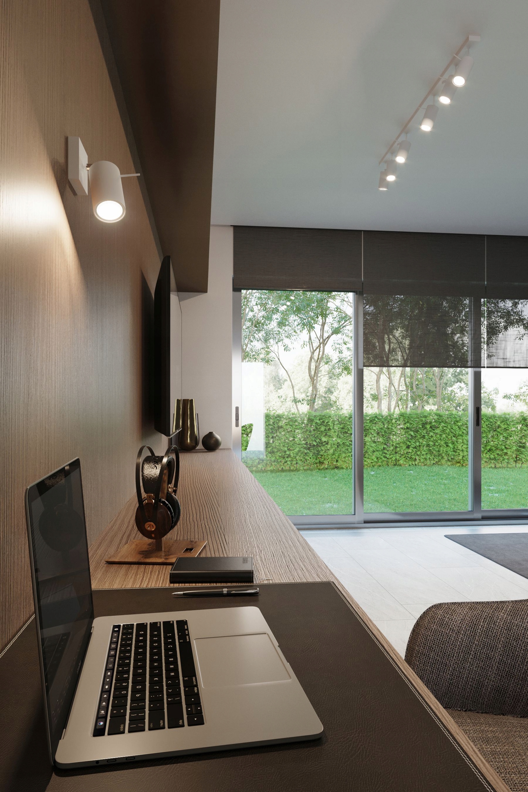 LAMPA LED PLAFON NA SUFIT RULLO 2-PUNKTOWY BIAŁY DO JADALNI SALONU HOLU Kolor biały