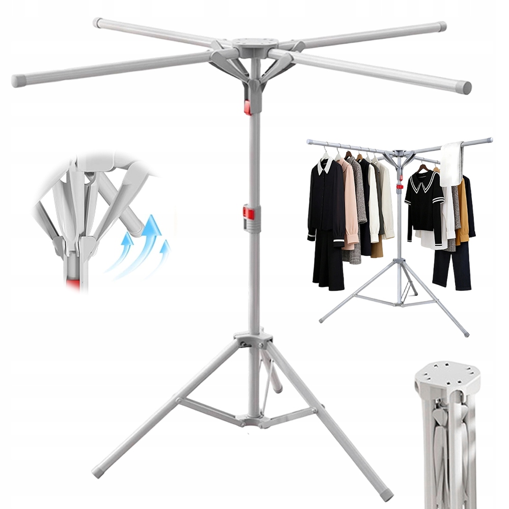 Levně Odorní Sušák Z Uhlíkované Oceli Pro Prádelnu A Verandu