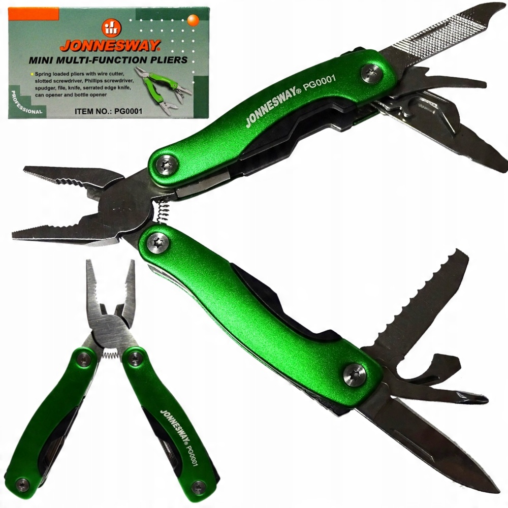 

Multitool szczypce scyzoryk niezbędnik składany