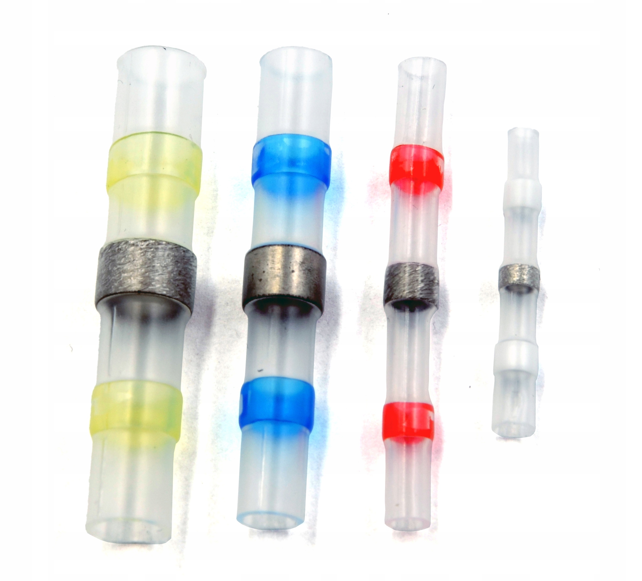 ZŁĄCZKI koszulki TERMOKURCZLIWE Z CYNĄ 120 szt Marka CCY