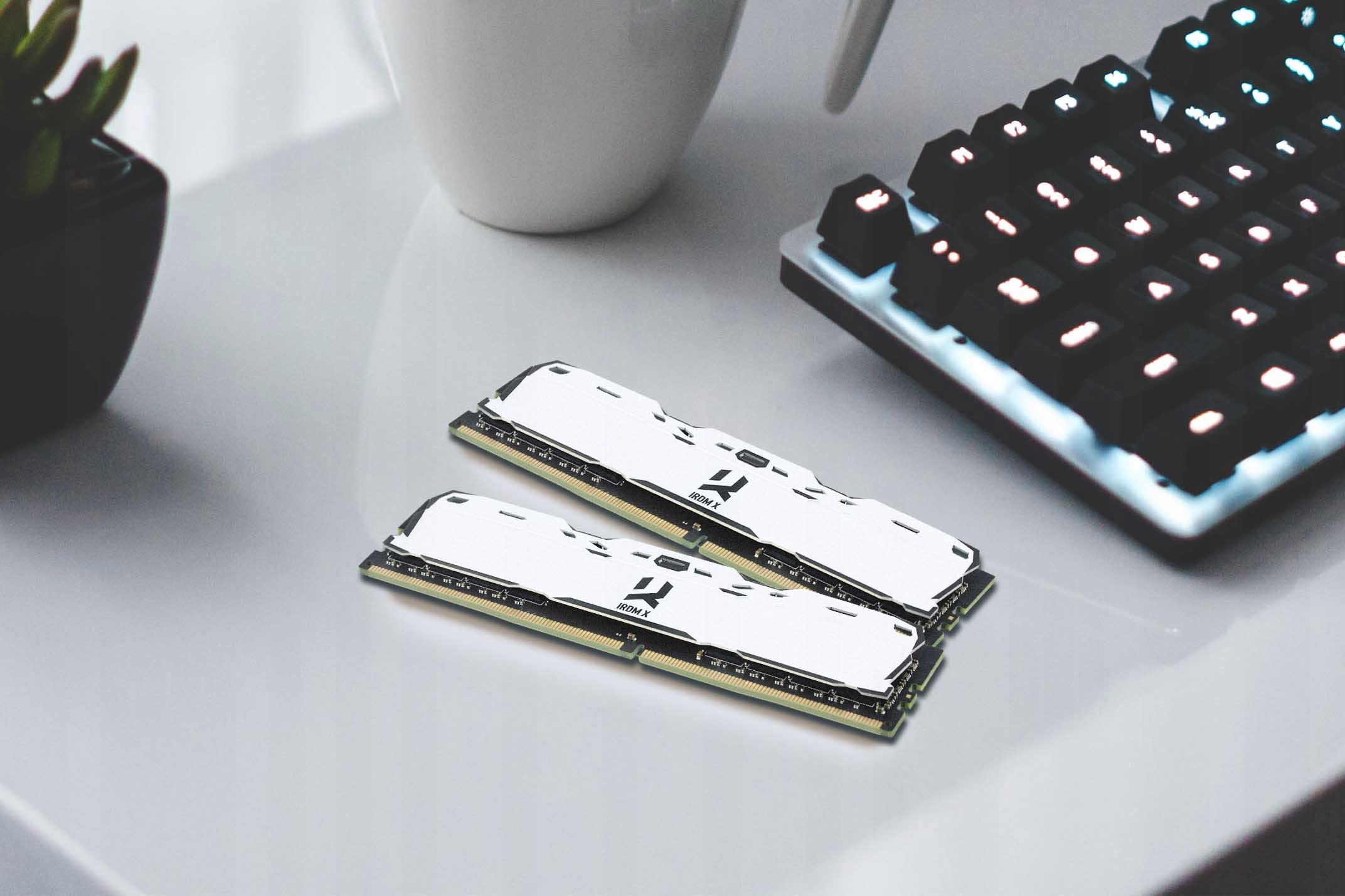 Pamięć RAM Goodram DDR4 2x8GB 3200MHz WHITE DIMM Liczba modułów 2