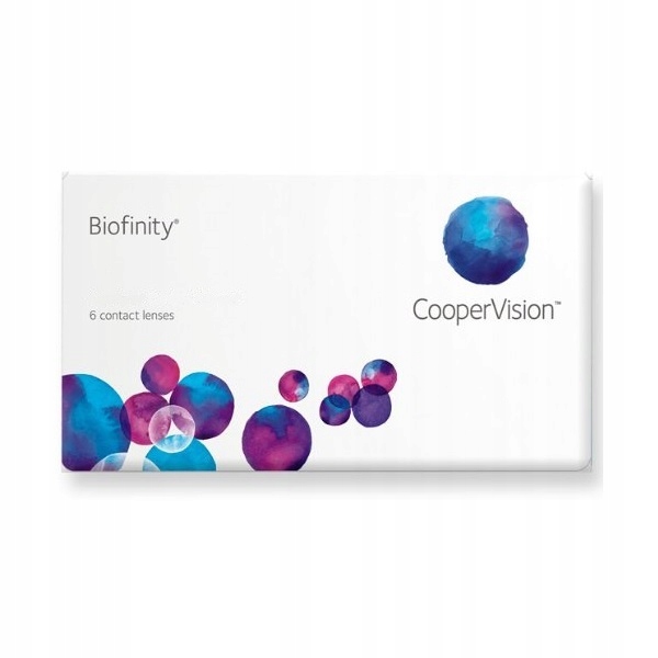 

Soczewki Miesięczne Biofinity 6 Szt moc -4,25