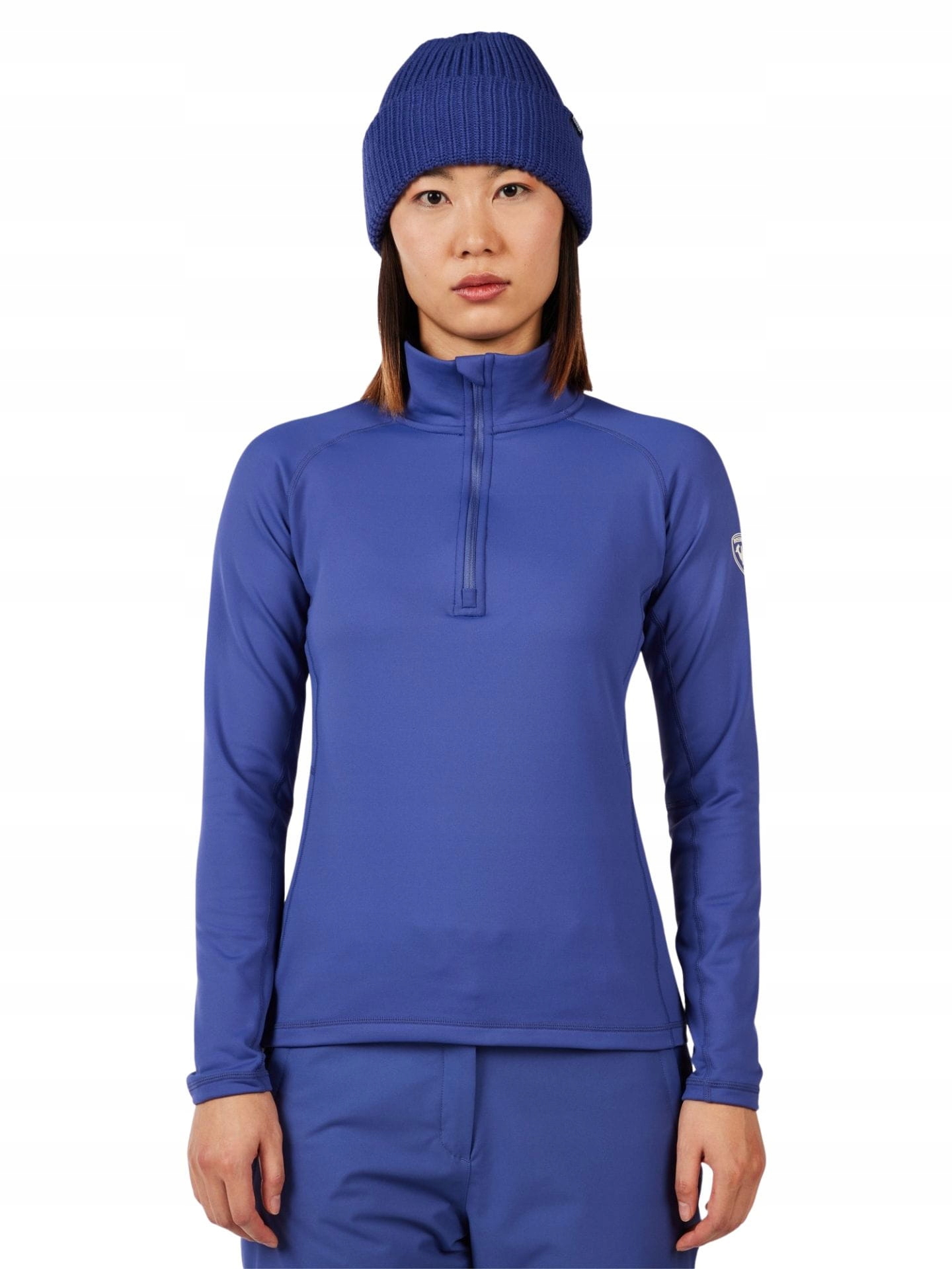Mikina lyžařská mikina Rossignol Mid Layer Stretch Half-Zip Future Blue L