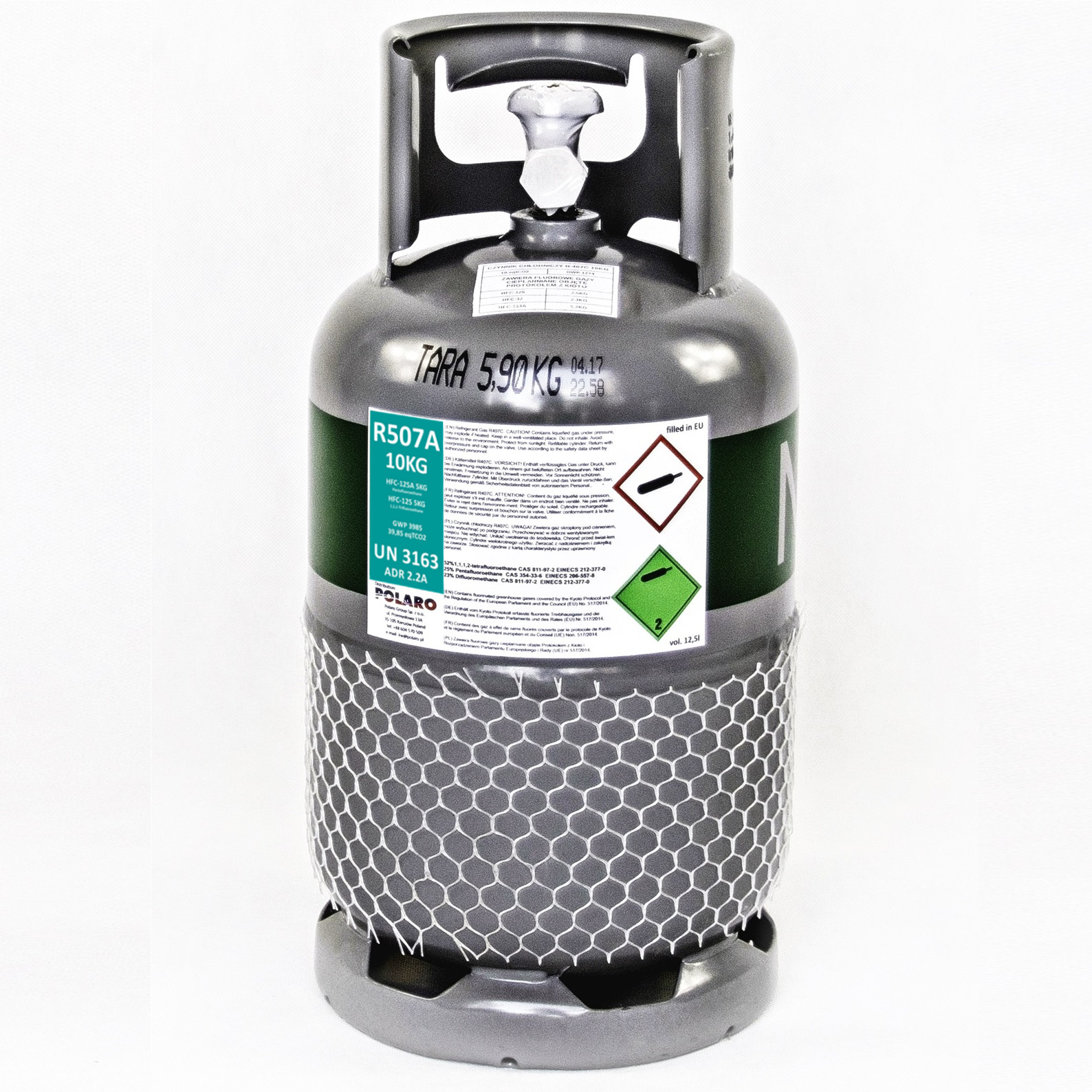 Хладагент R507 10 кг легальный газ POLARO